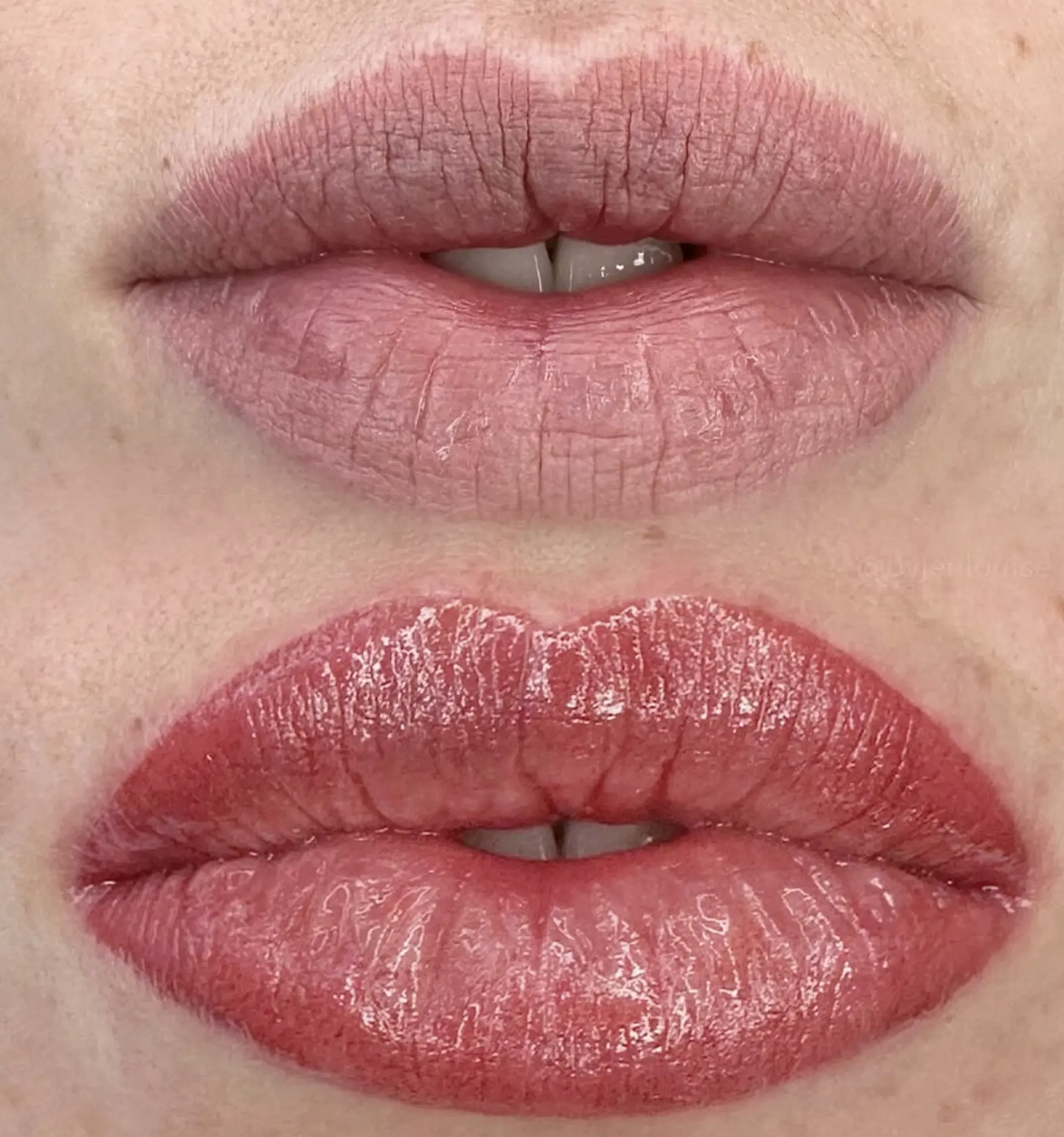 lip tattoo touch up Brisbane